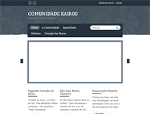 Tablet Screenshot of comunidadekairos.com